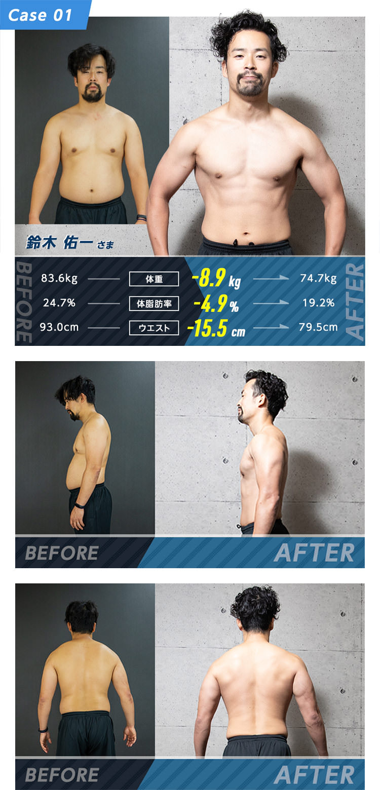 Case 01 鈴木 佑一さま ビフォーアフター